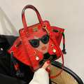 Cute Red Cartoon Handbag for Women