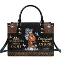 Jesuspirit Leather Handbags For Women - Bible Bags Religious Bag - Christian Gifts For Women (Black Women Medium)