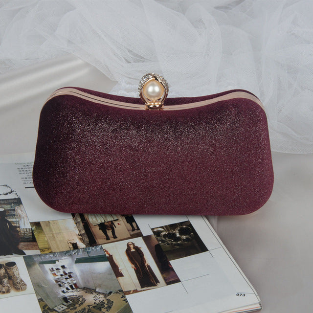 Green Shoulder Bags for Women - Luxury Designer Clutch