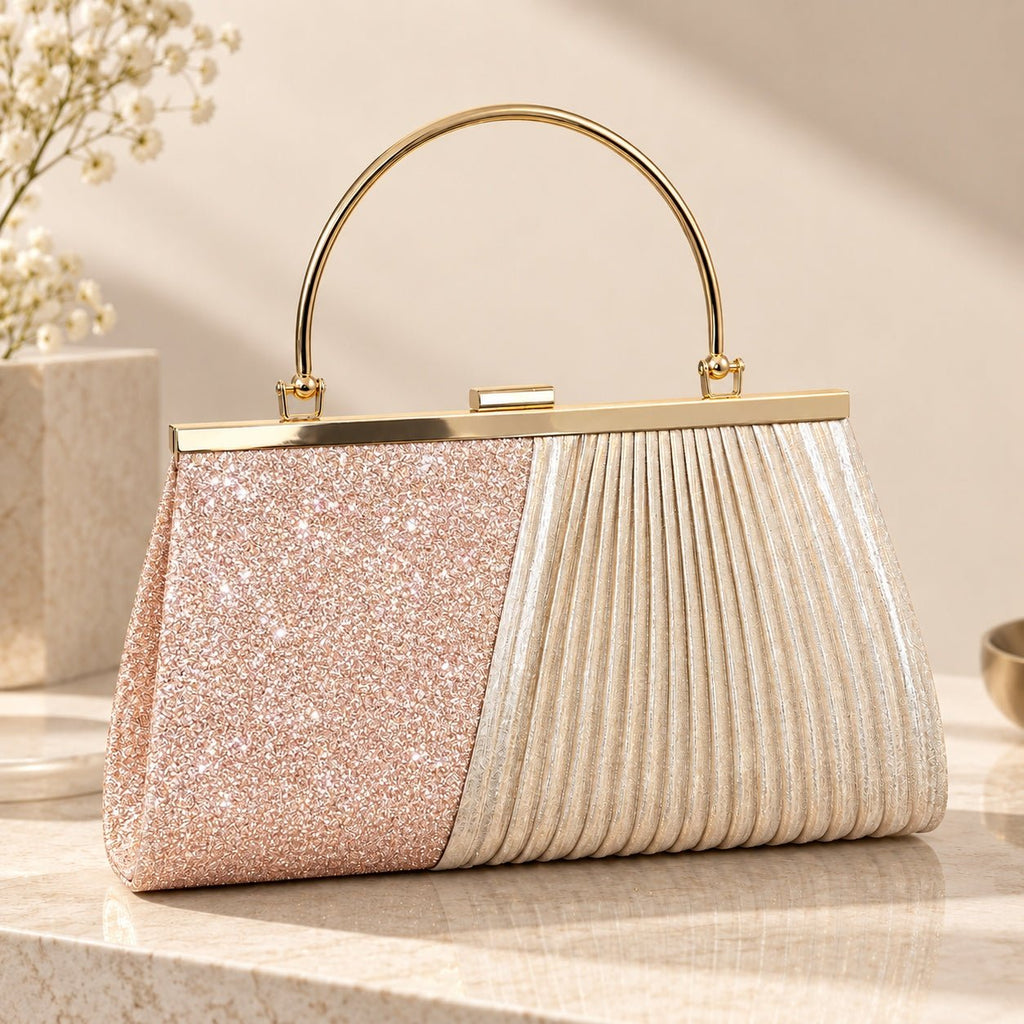 MAC040 Glitter Sequins Clutch Purses for Women