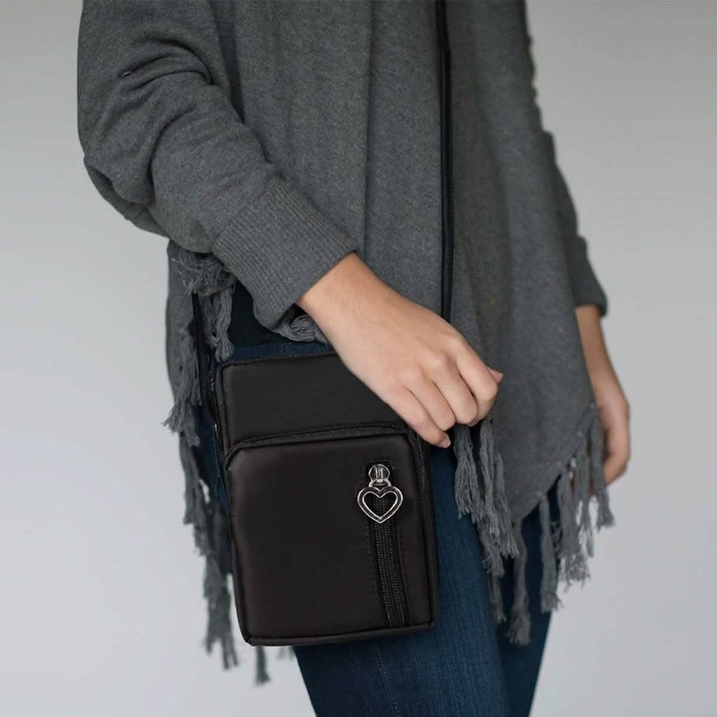 Women's Mini Cross-Body Cell Phone Wallet Bag
